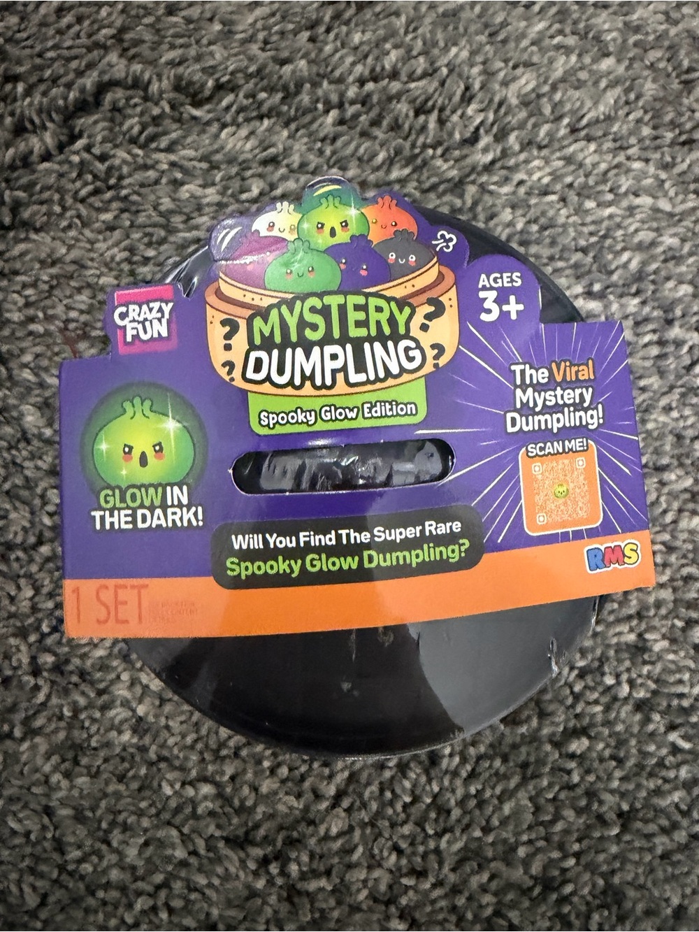 New & Sealed RMS Mystery Dumpling Spooky Glow Edition - Glow Green